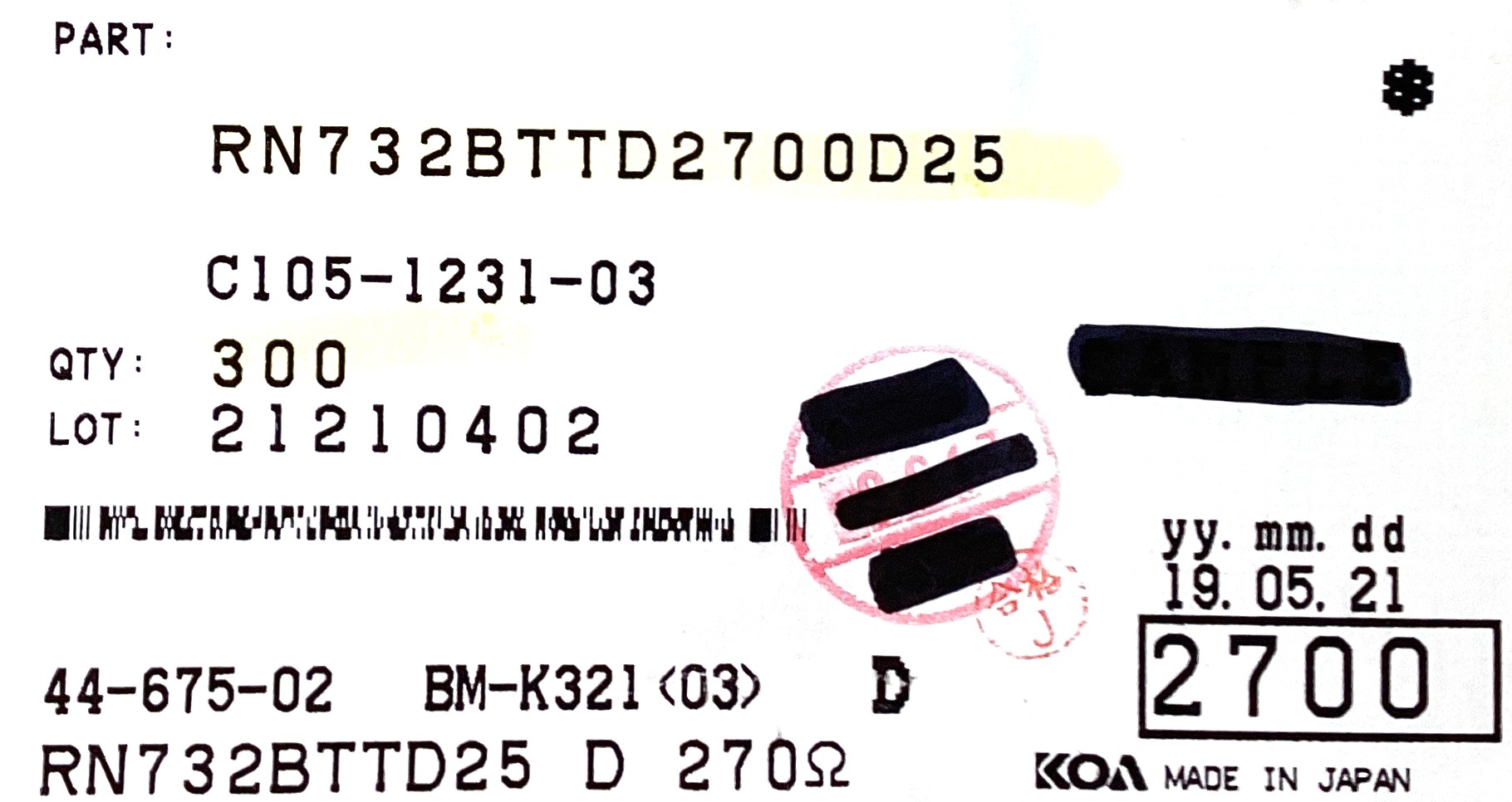 RN732BTTD2700D25