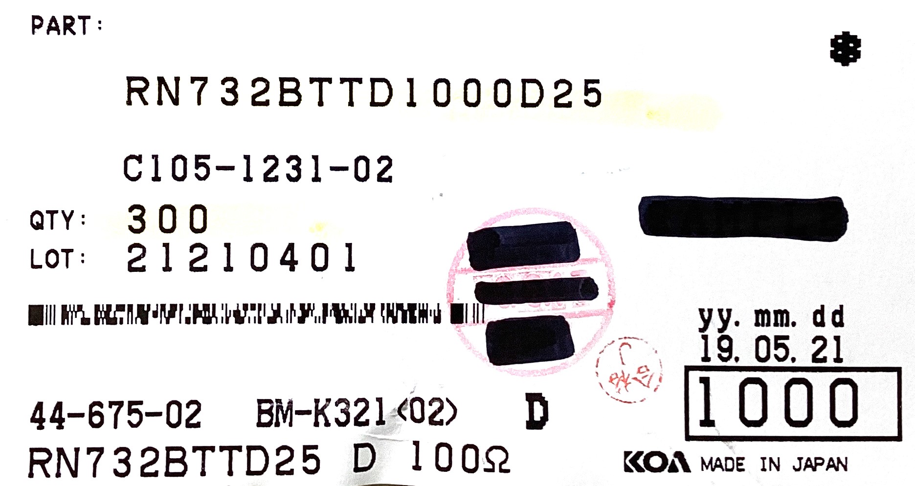 RN732BTTD1000D25