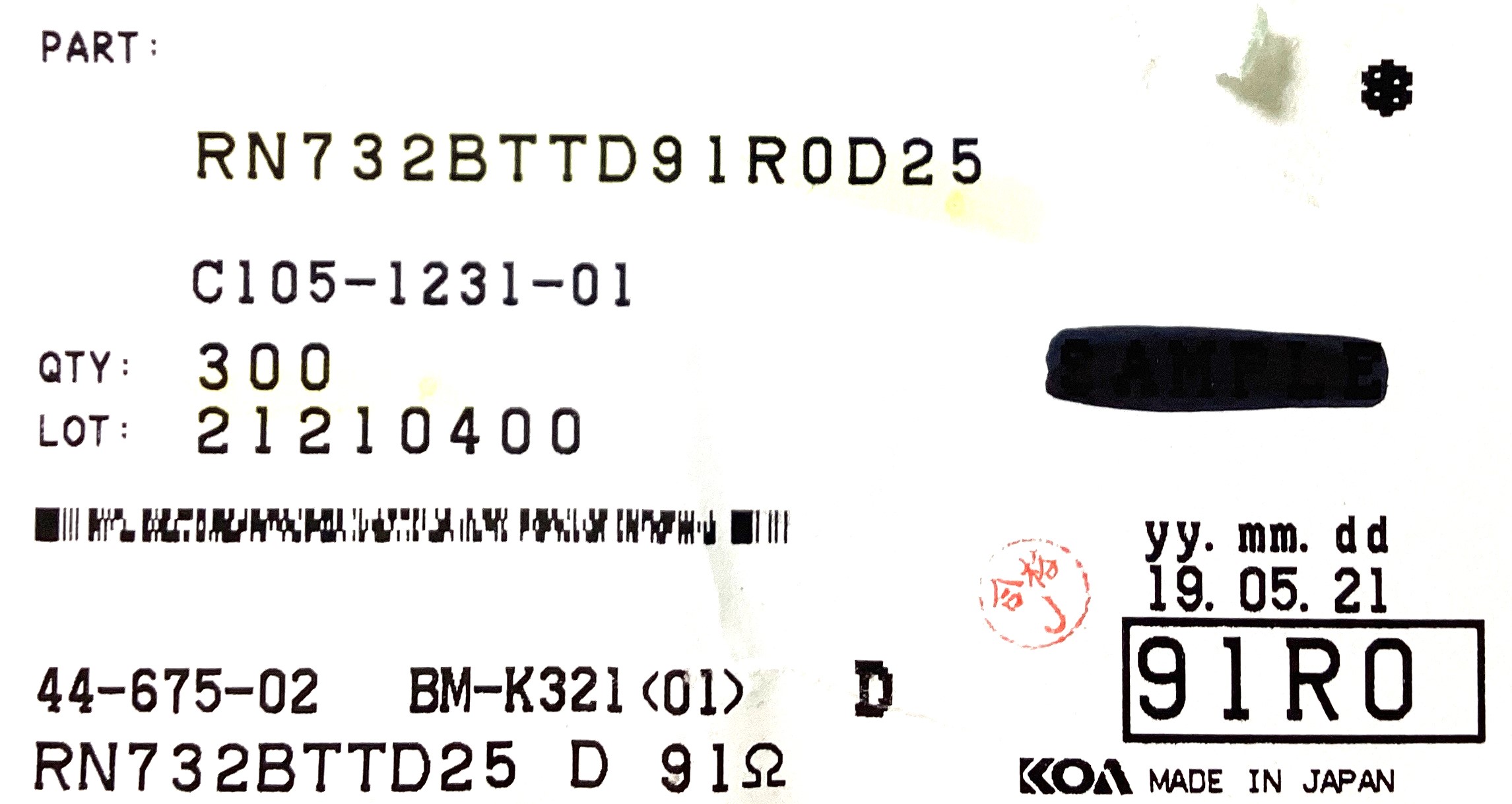 RN732BTTD91R0D25