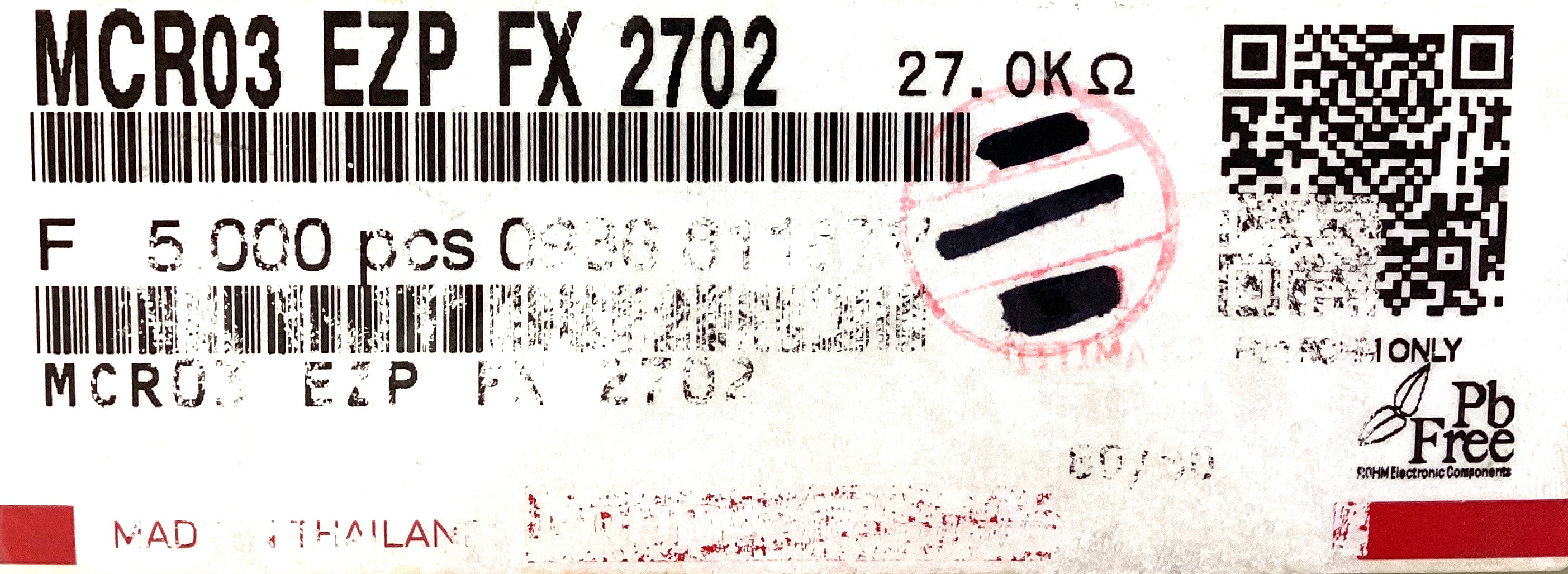MCR03EZPFX2702