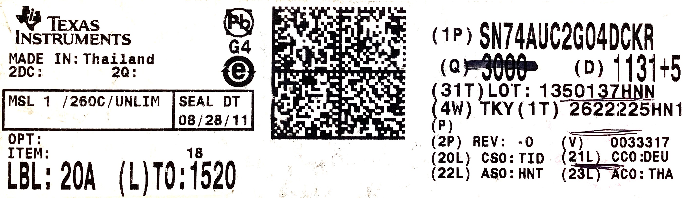 SN74AUC2G04DCKR