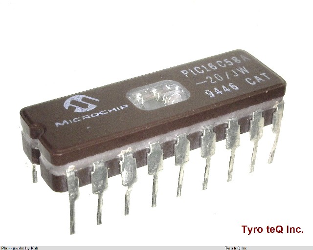 PIC16C58A-20/JW