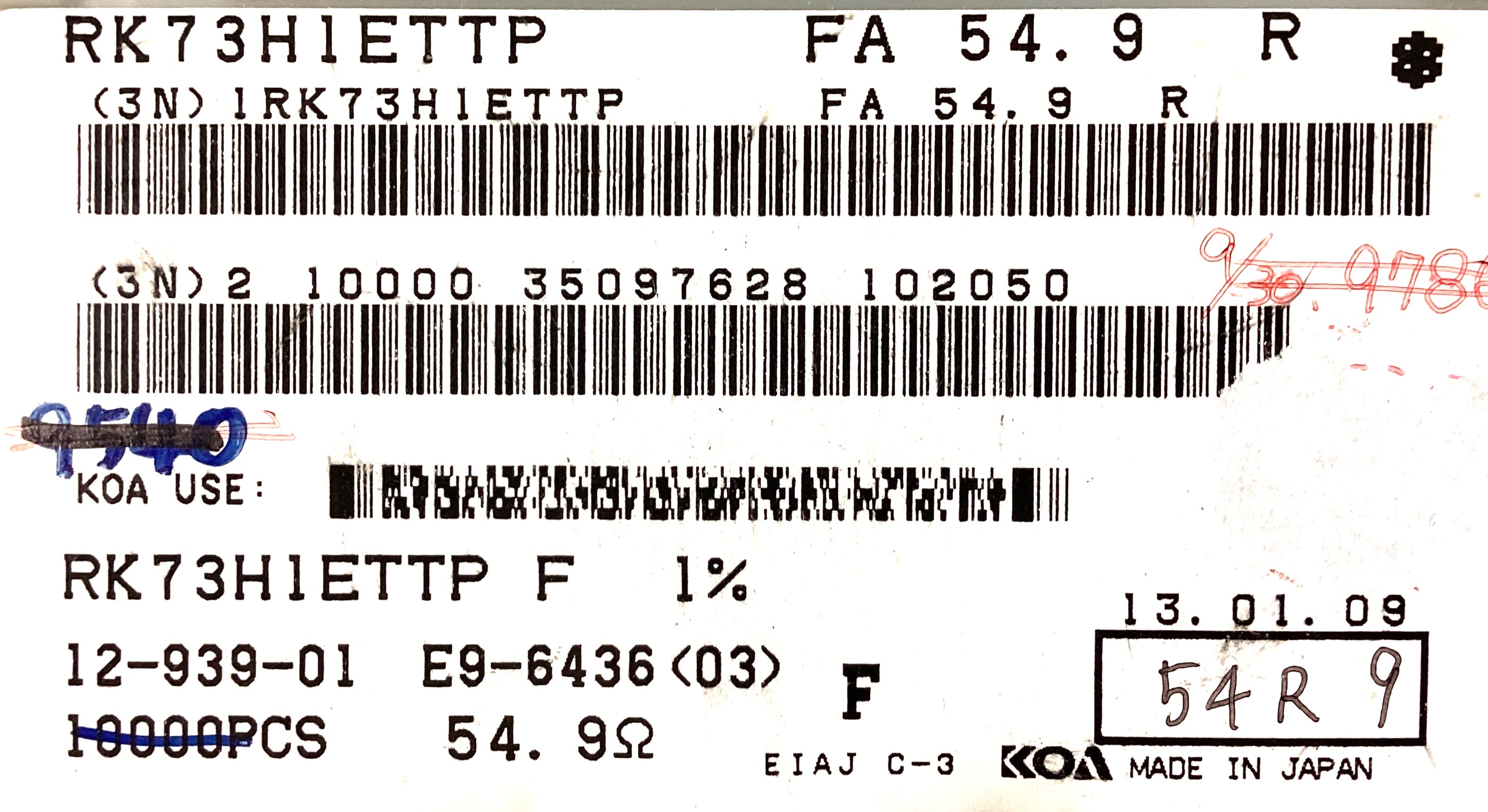 RK73H1ETTP54R9F