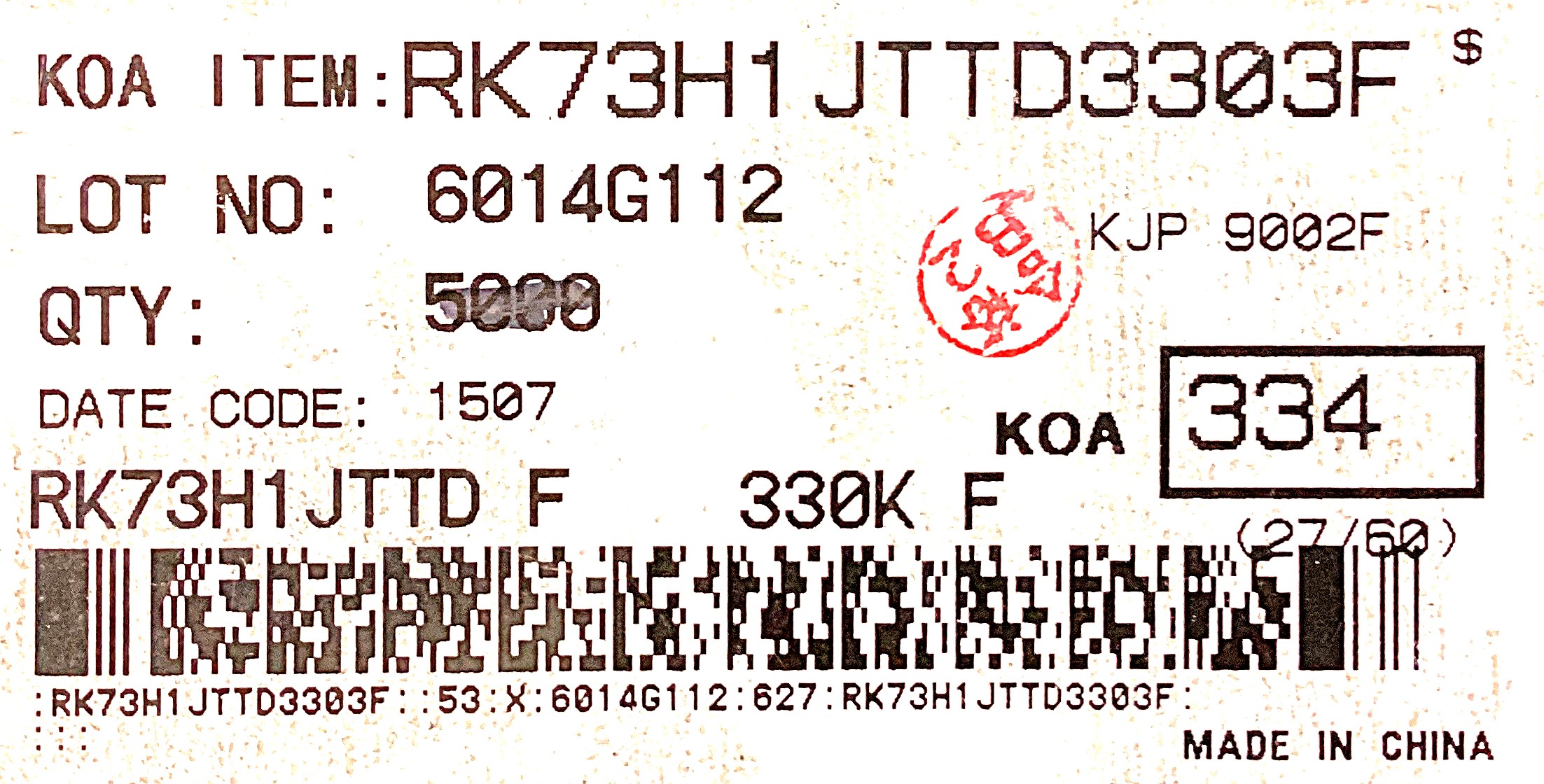 RK73H1JTTD3303F