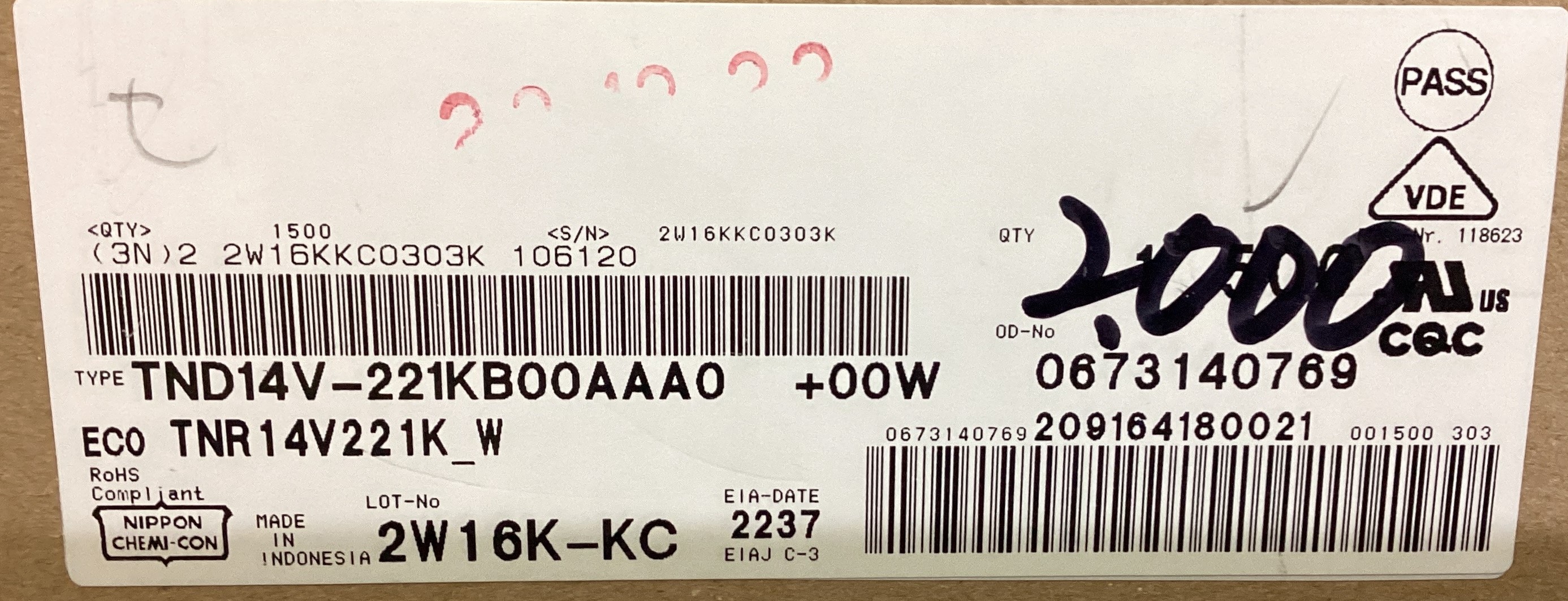 TND14V221KB00AAA0
