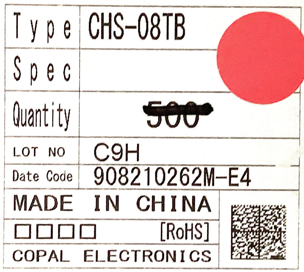 CHS-08TB