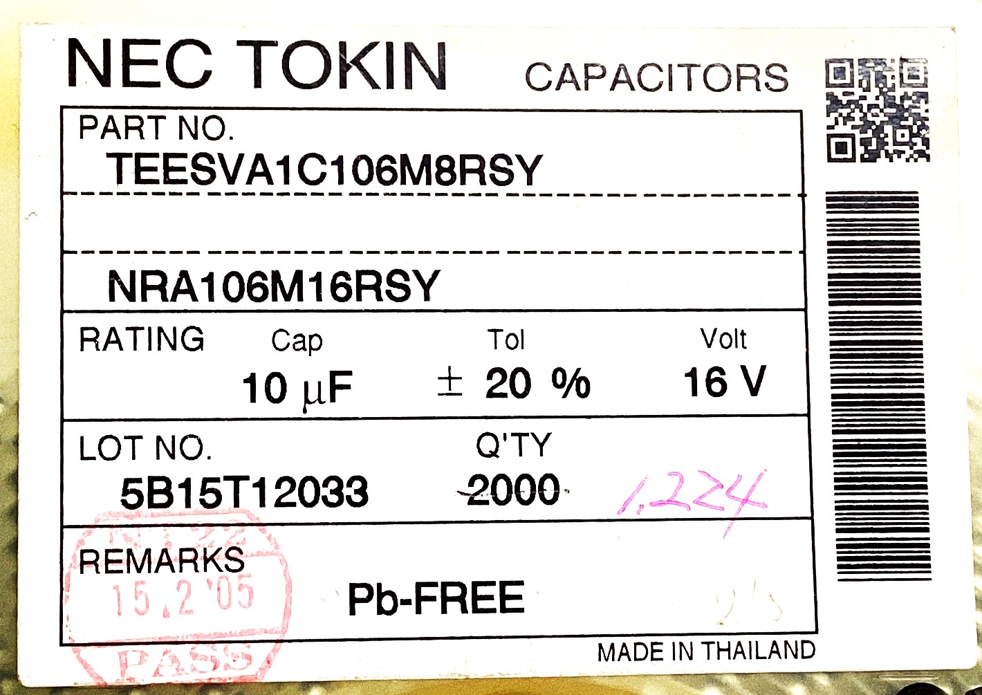 TEESVA1C106M8RSY