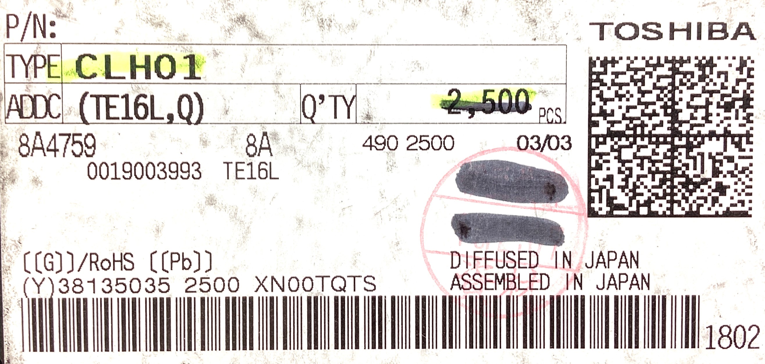 CLH01(TE16L,Q)