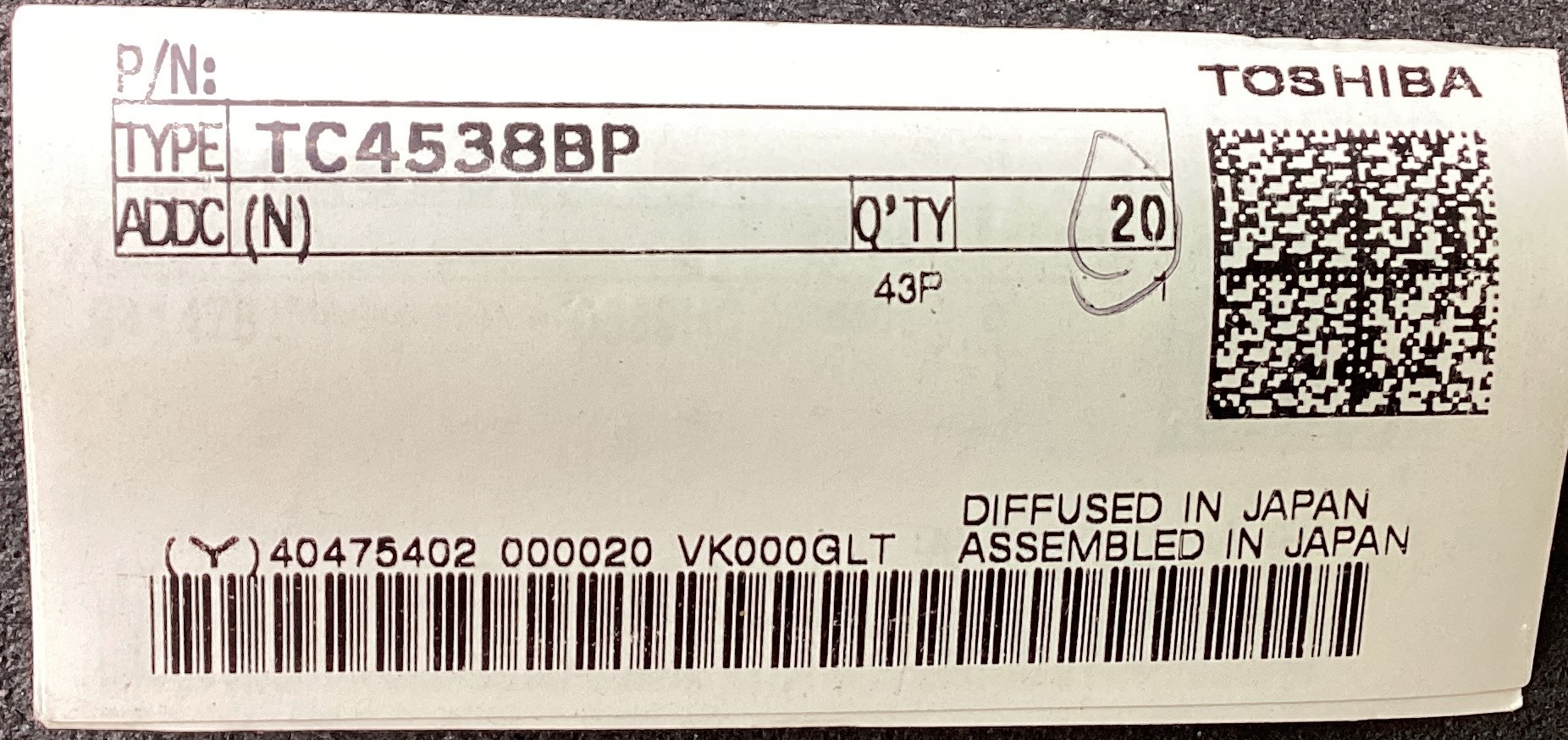 TC4538BP(N)