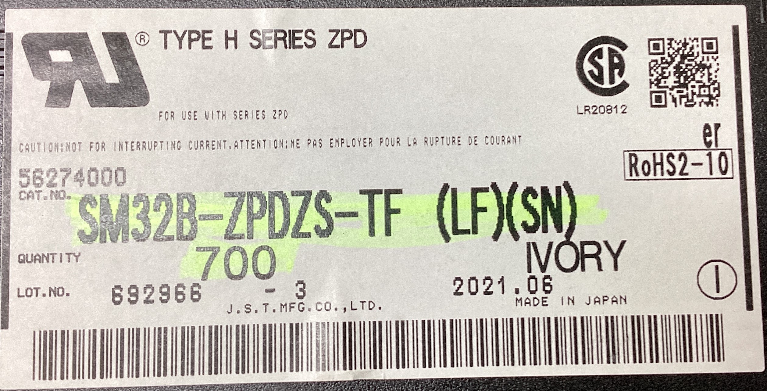 SM32B-ZPDZS-TF (LF)(SN)