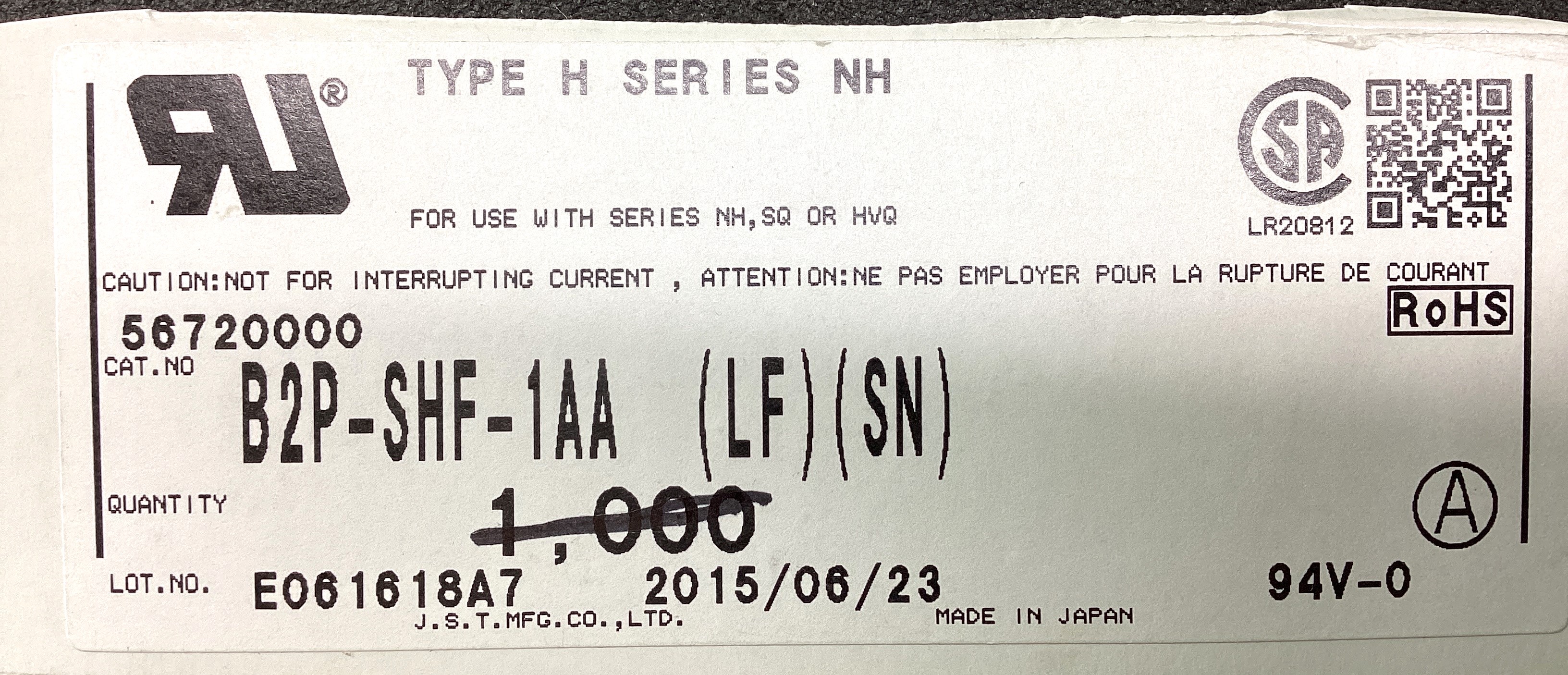 B2P-SHF-1AA-(LF)(SN)