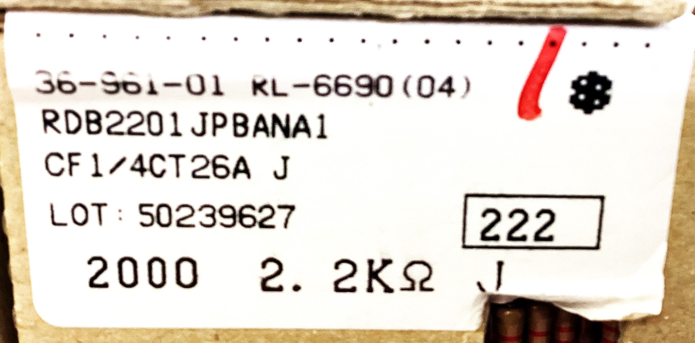 CF1/4CT26A222J