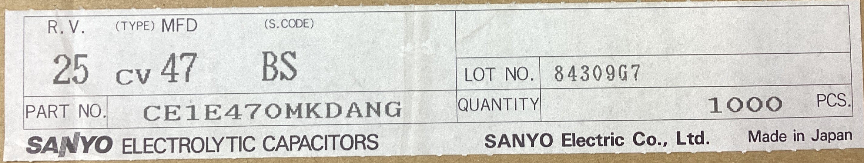 CE1E470MKDANG