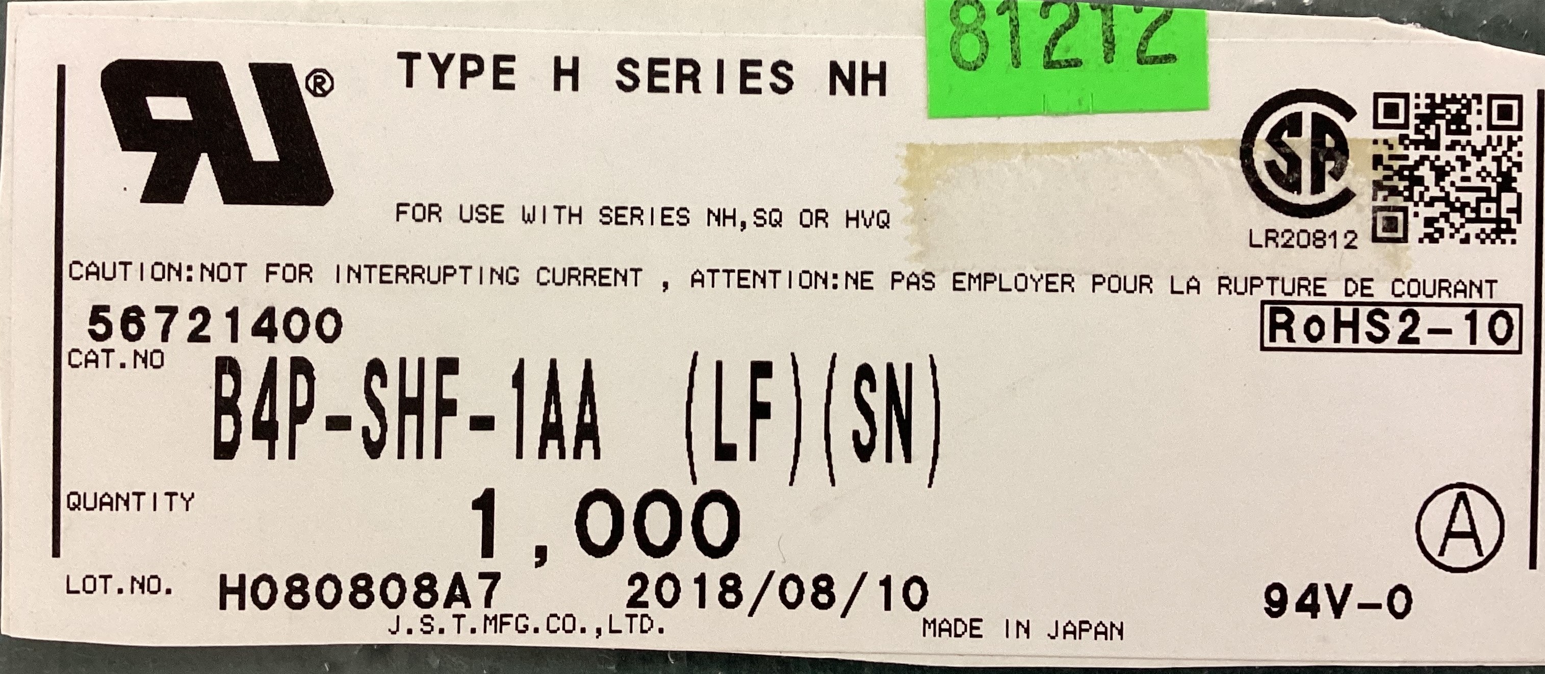 B4P-SHF-1AA(LF)(SN)