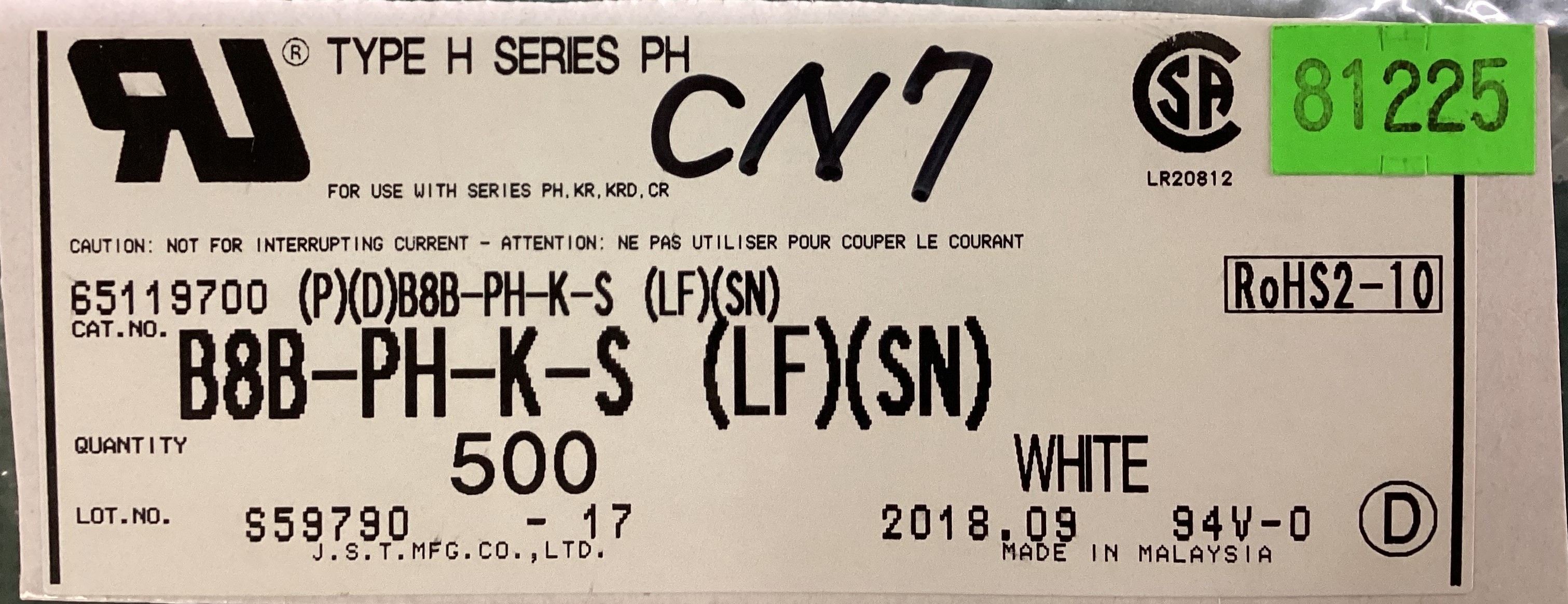 B8B-PH-K-S(LF)(SN)