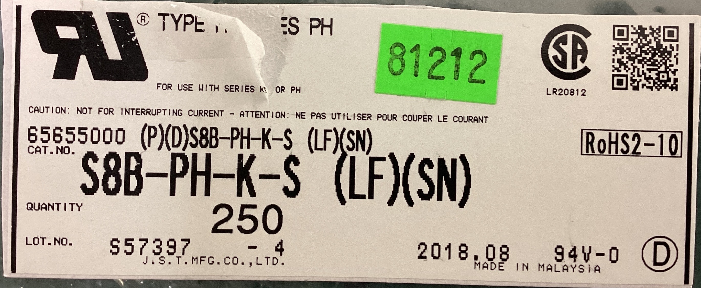 S8B-PH-K-S(LF)(SN)
