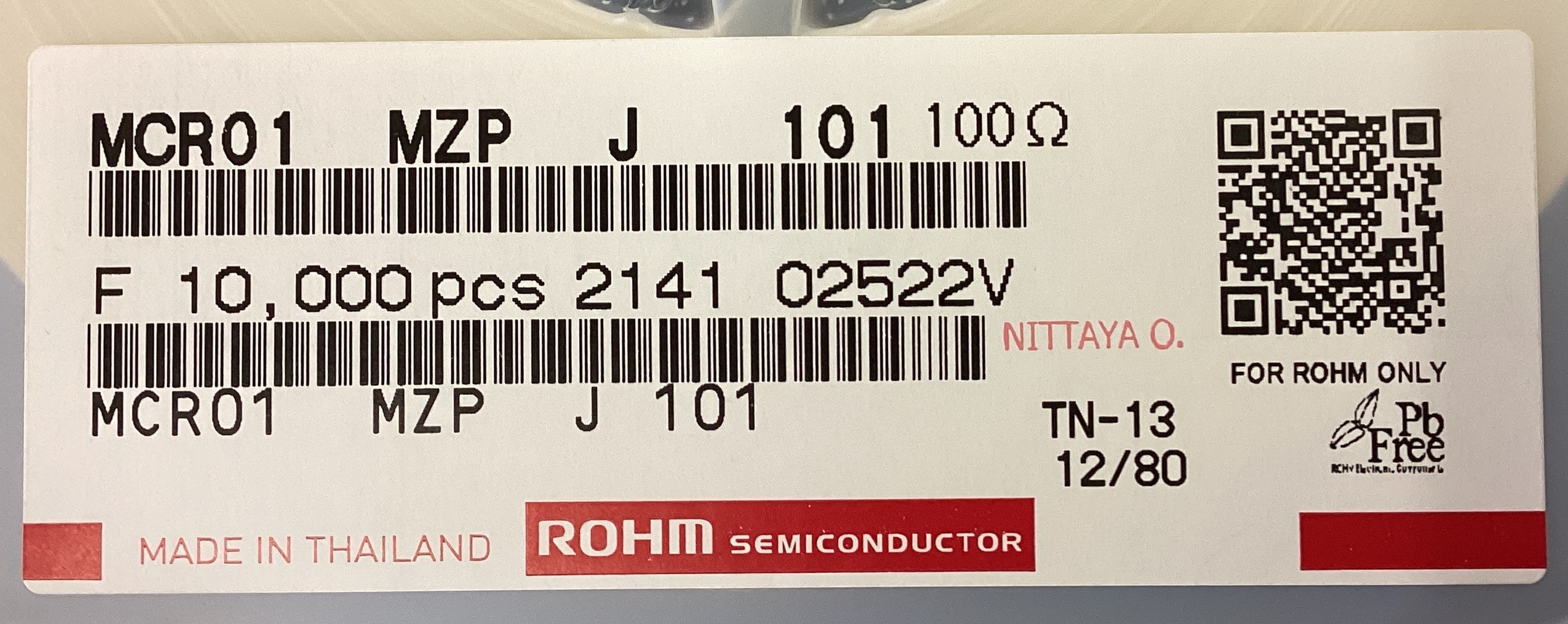 MCR01MZPJ101
