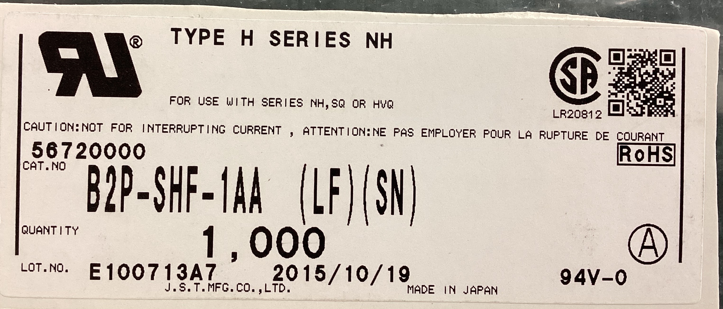 B2P-SHF-1AA-(LF)(SN)