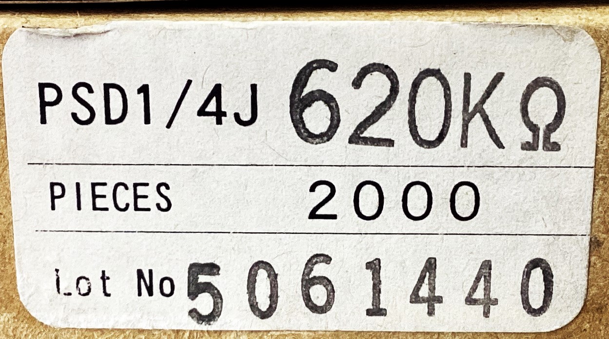 PSD1/4J620KOHM