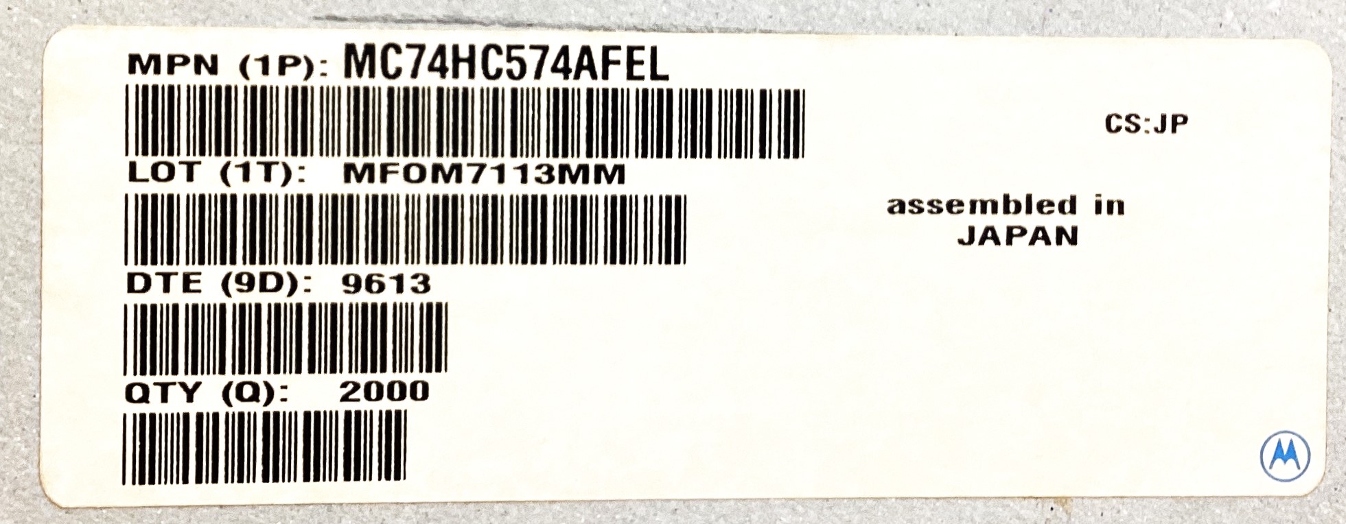MC74HC574AFEL