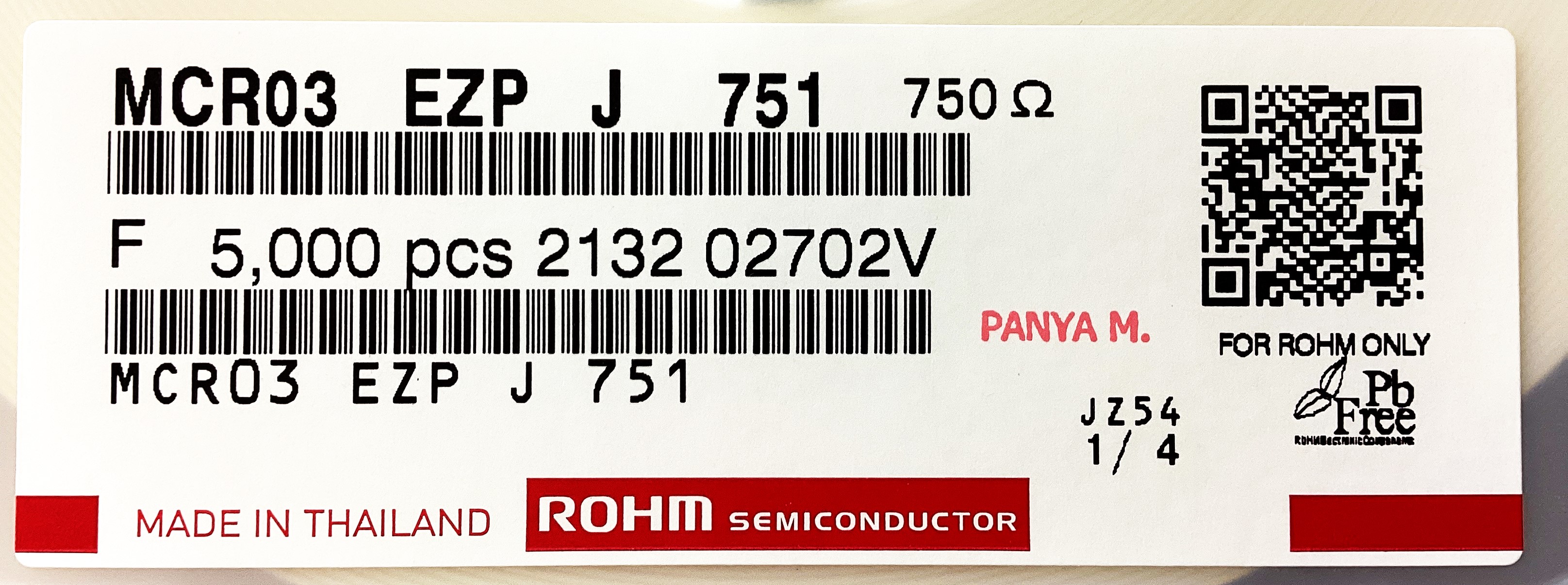 MCR03EZPJ751