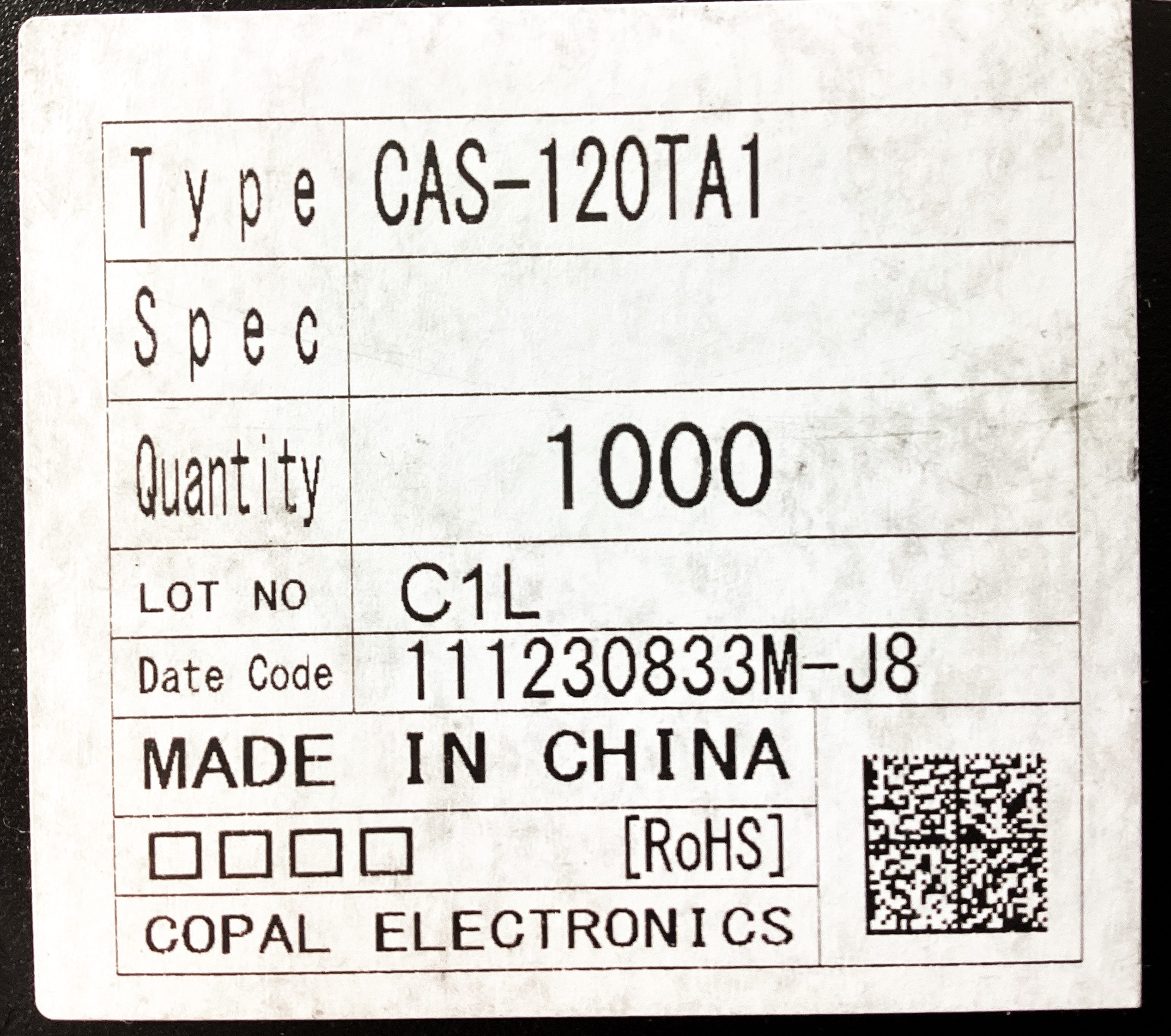 CAS120TA1