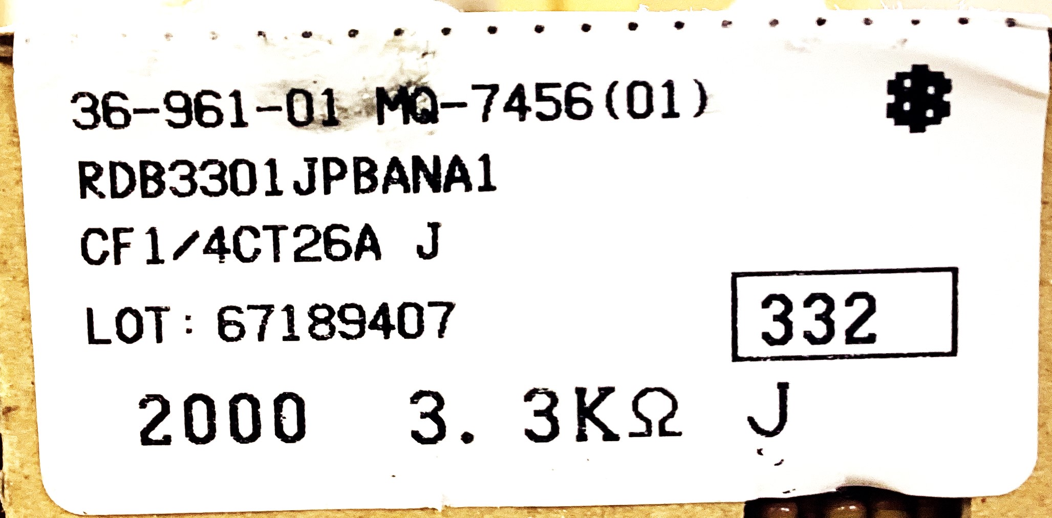 CF1/4CT26A332J