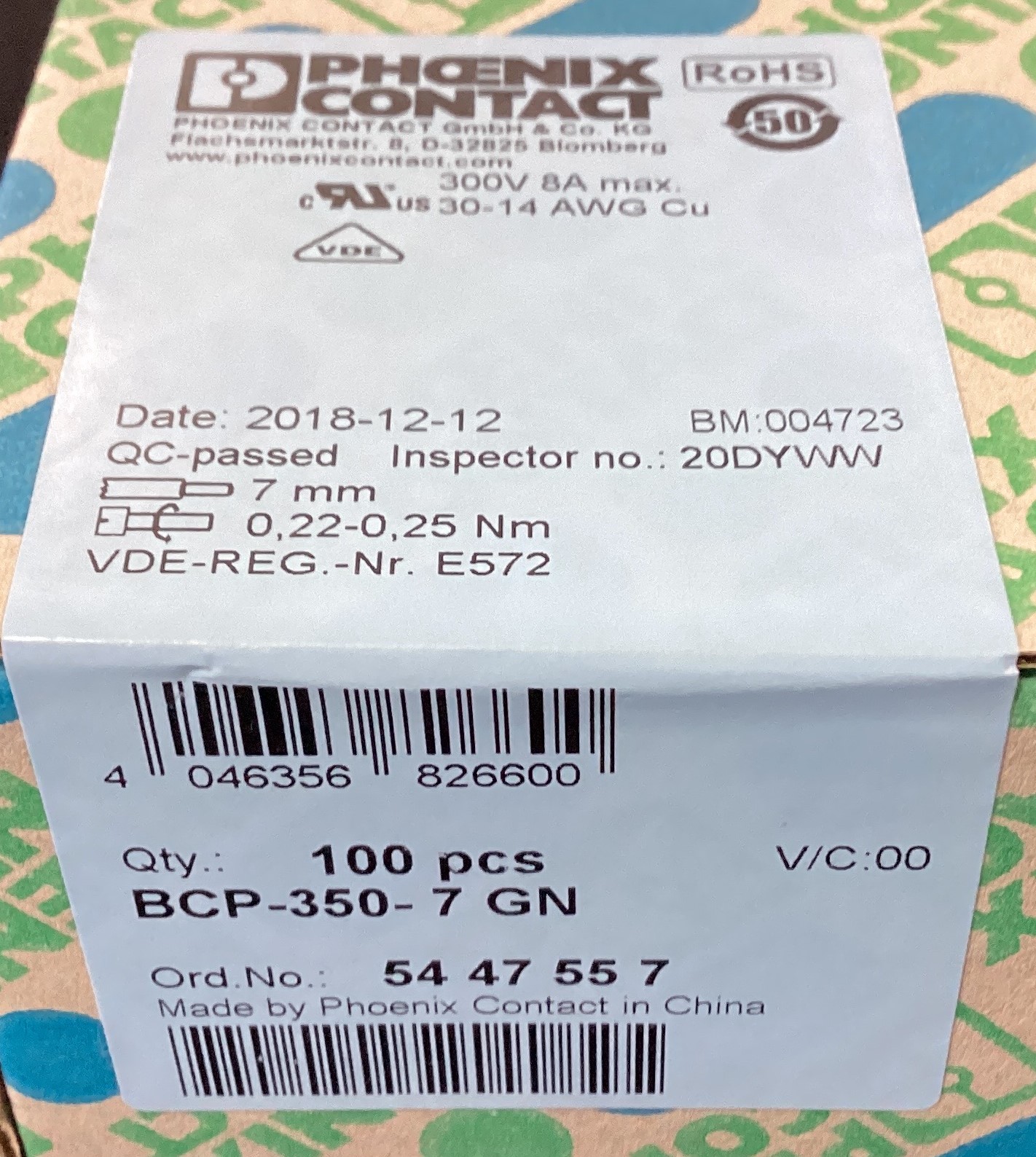 BCP-350- 7 GN
