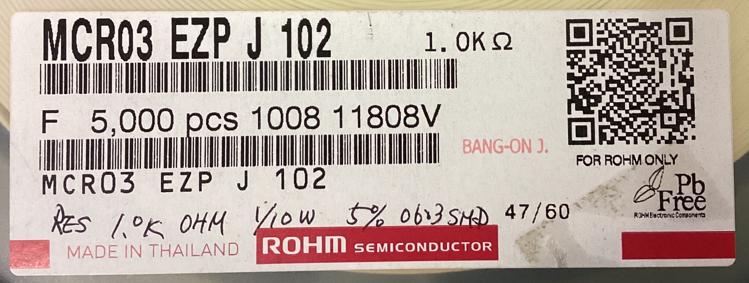 MCR03EZPJ102
