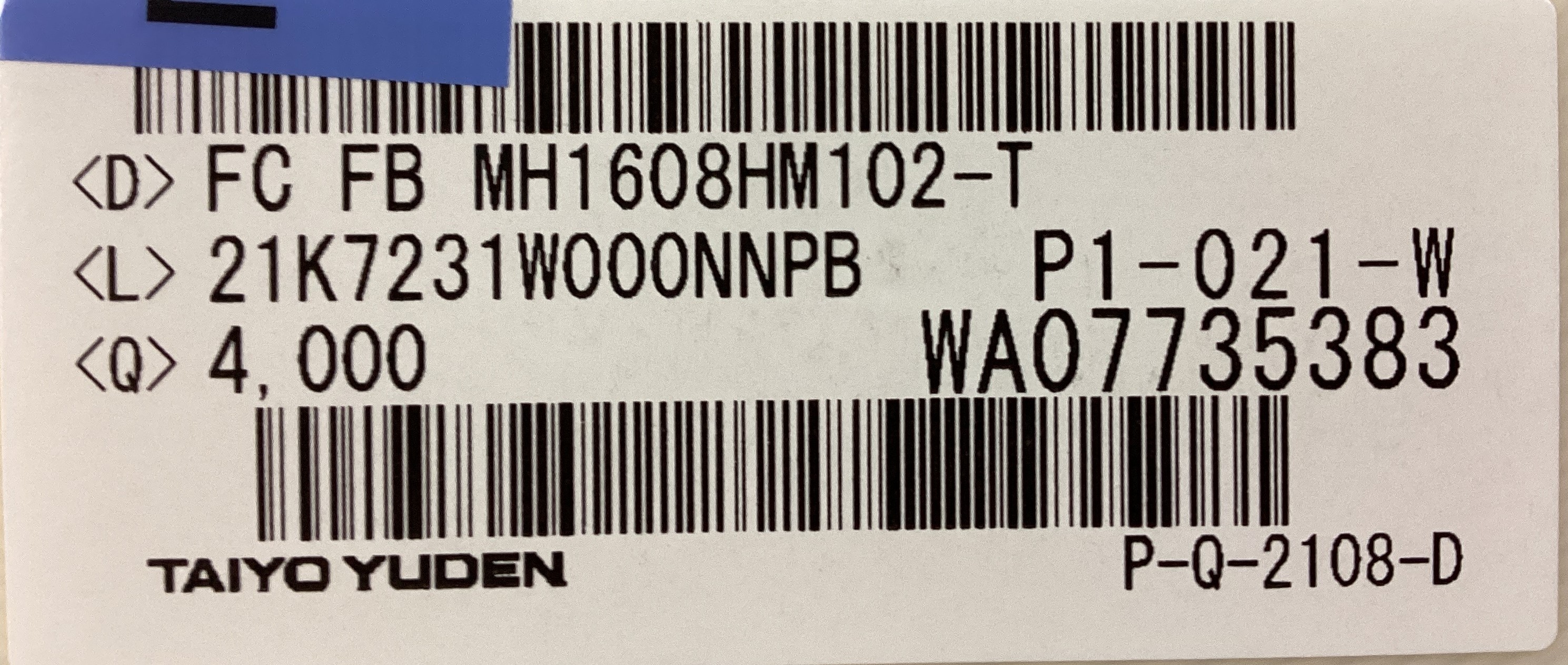FBMH1608HM102-T