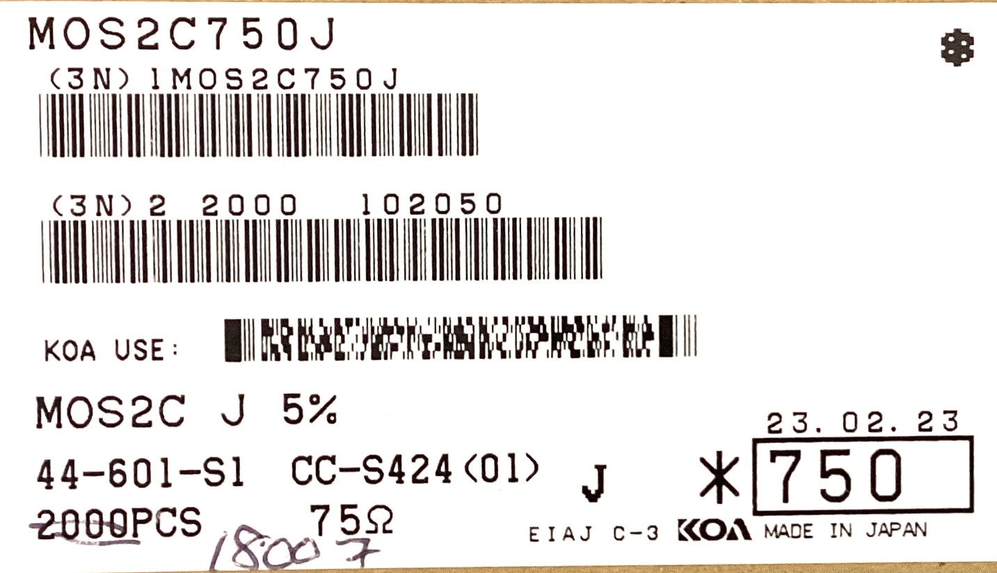 MOS2C750J