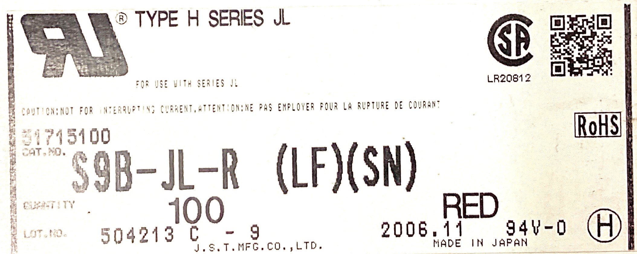 S9B-JL-R(LF)(SN)