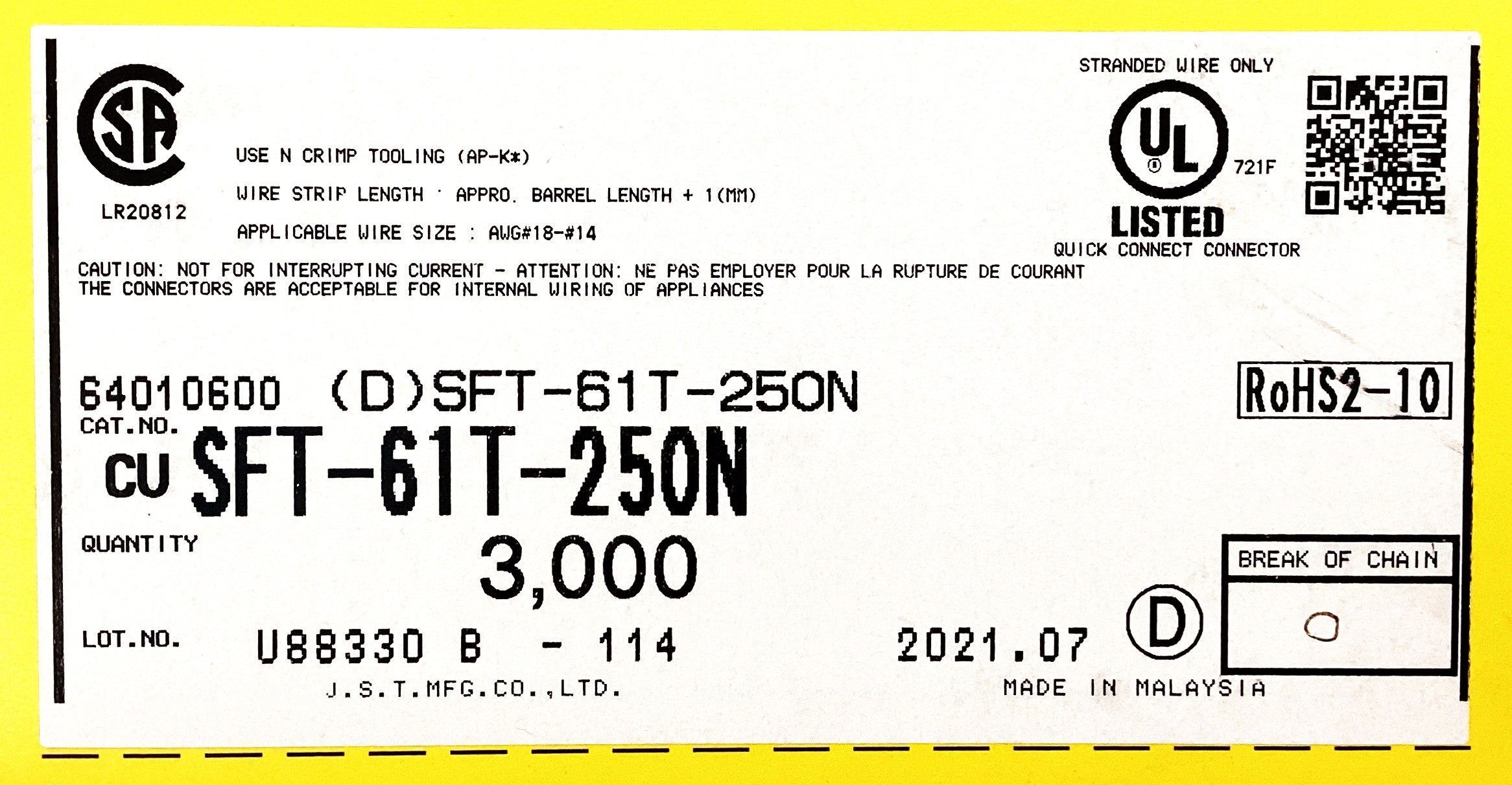 SFT-61T-250N