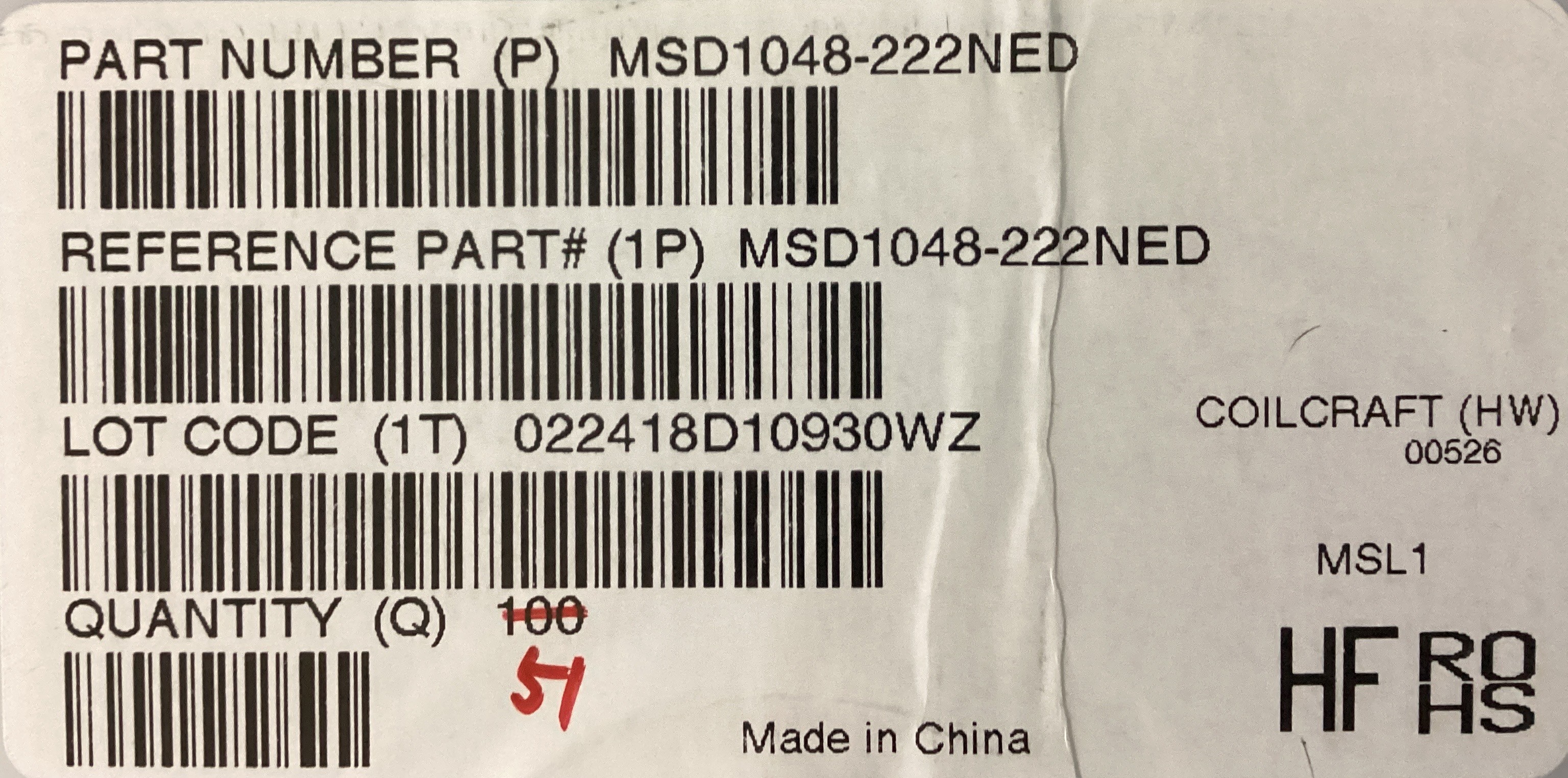 MSD1048-222NED