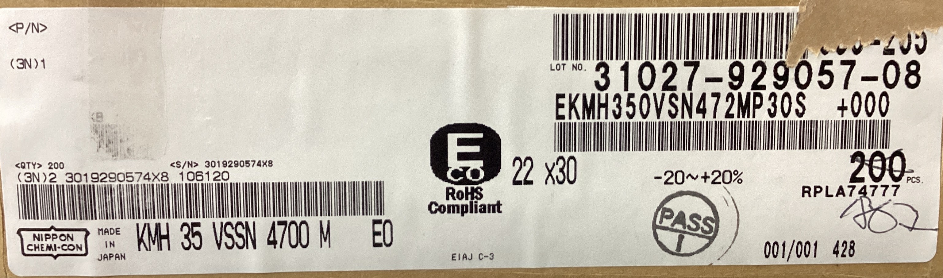 EKMH350VSN472MP30S