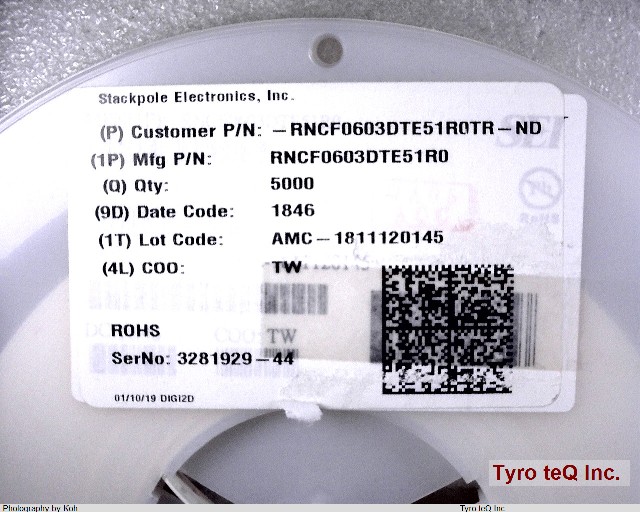 RNCF0603DTE51R0