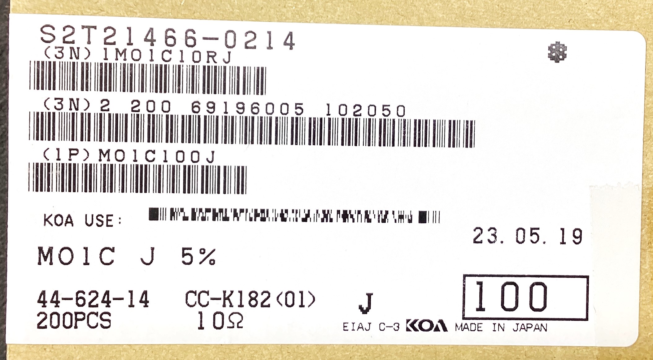MO1C100J