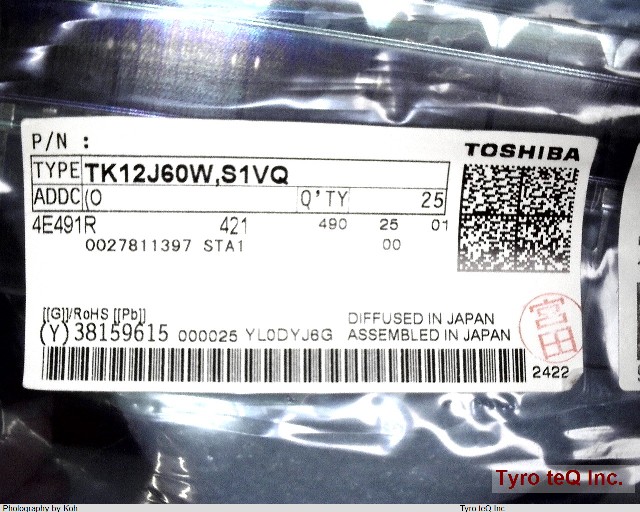 TK12J60WS1VQ(O