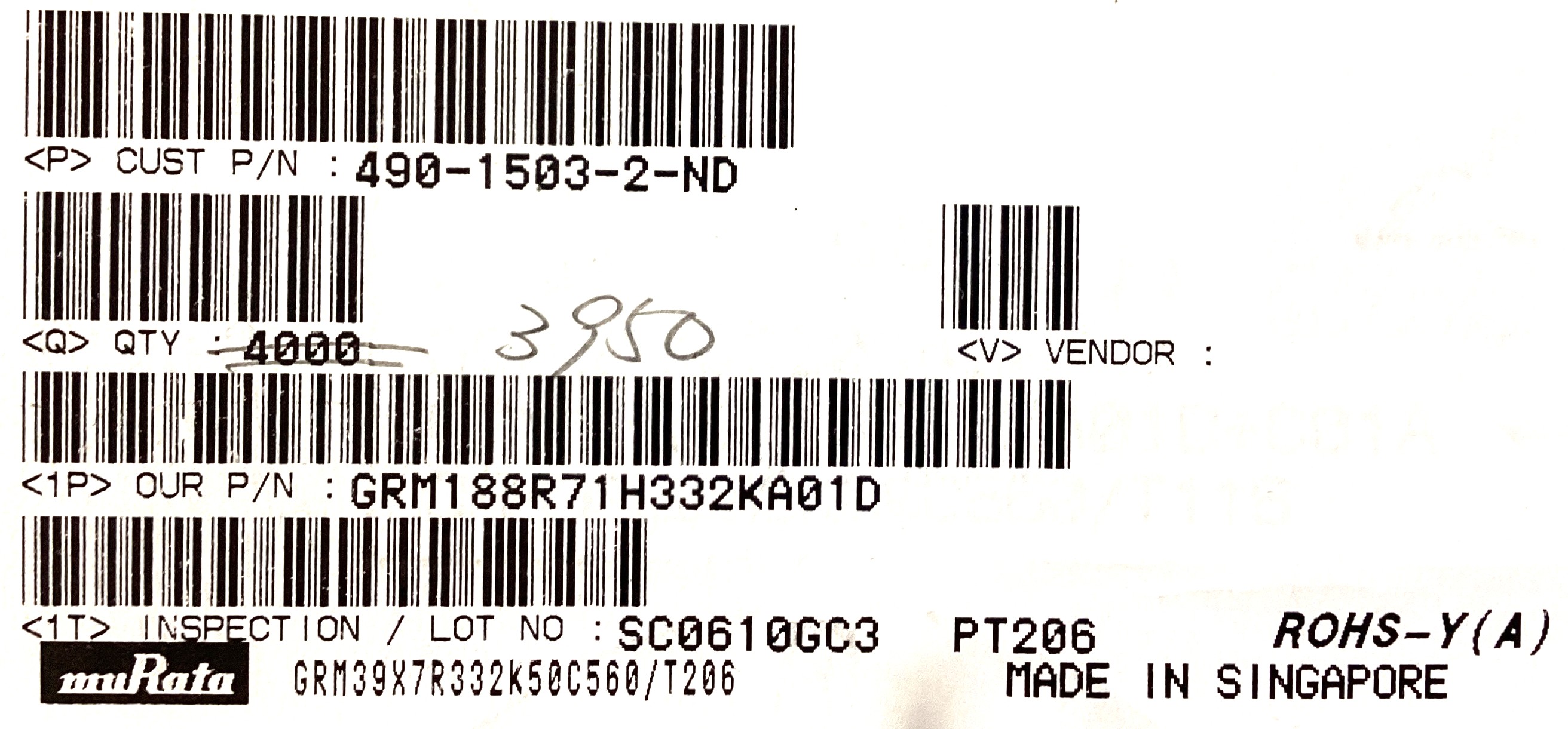 GRM188R71H332KA01D