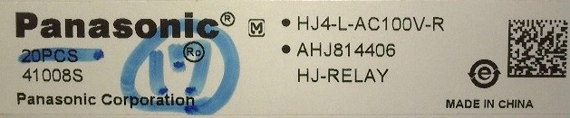 HJ4-L-AC100V-R