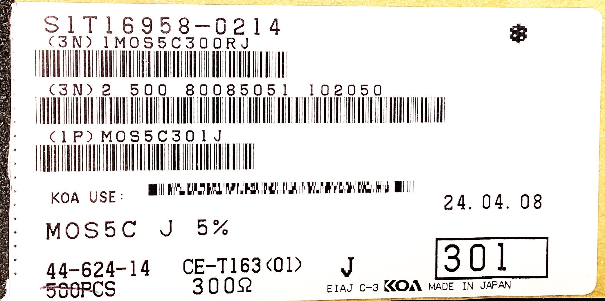 MOS5C301J