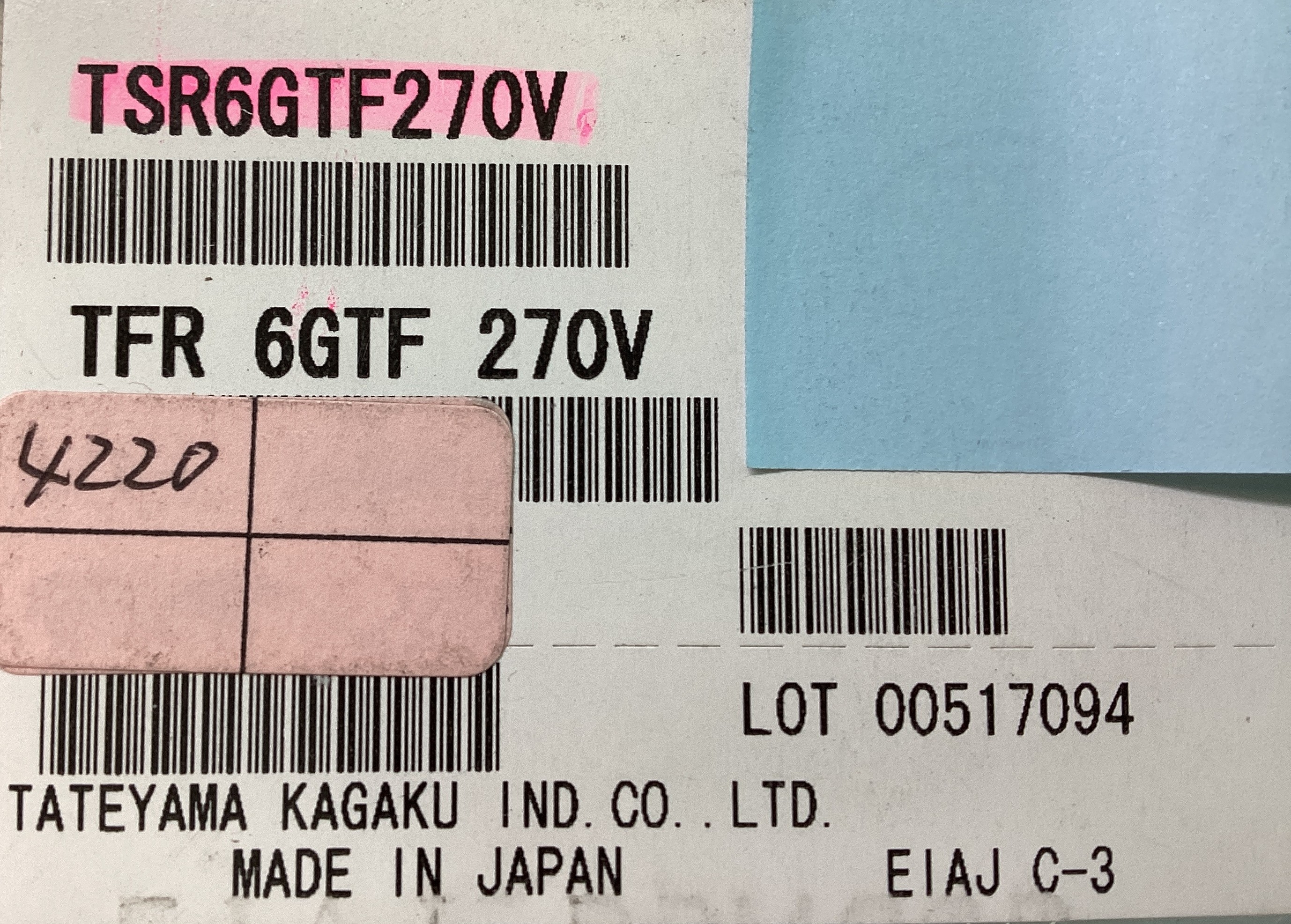 TSR6GTF270V
