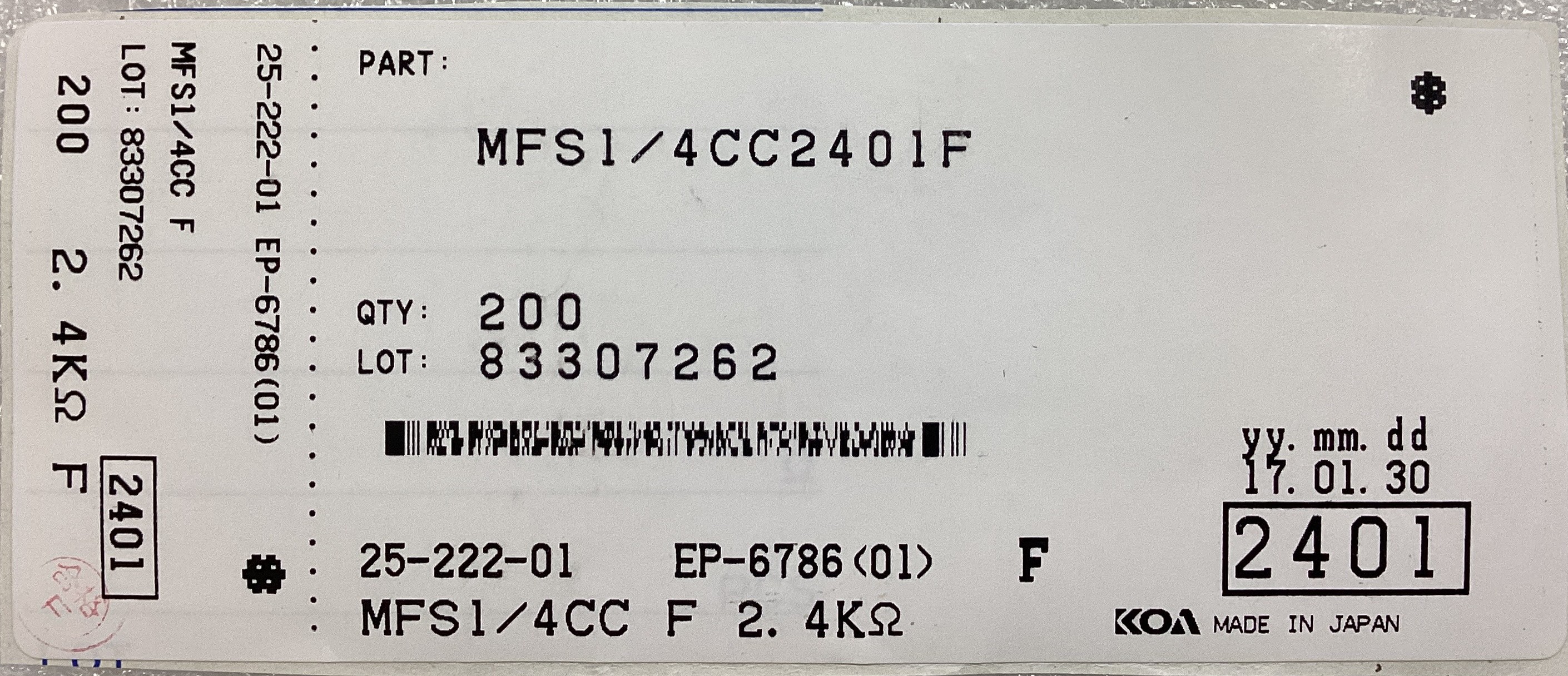 MFS1/4CC2401F