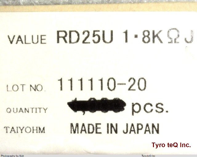 RD25U 1.8K OHM J