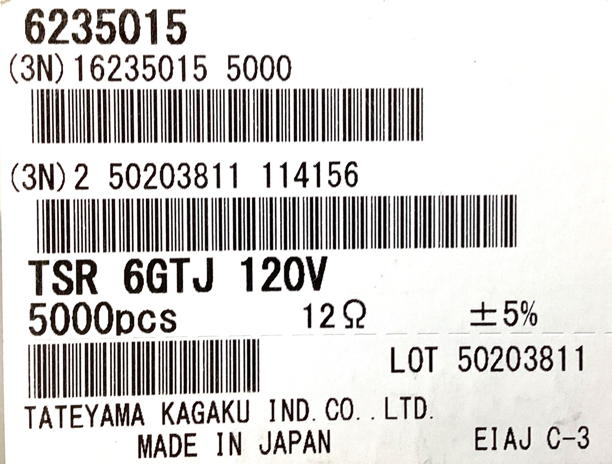 TSR6GTJ120V