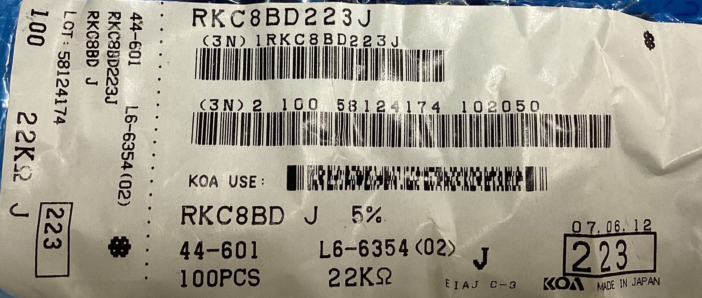 RKC8BD223J
