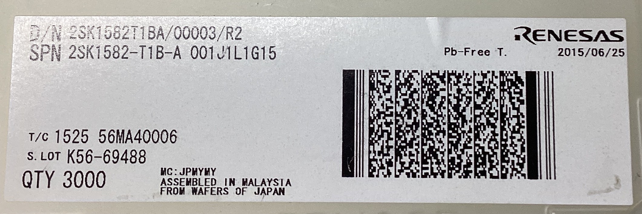 2SK1582-T1B-A