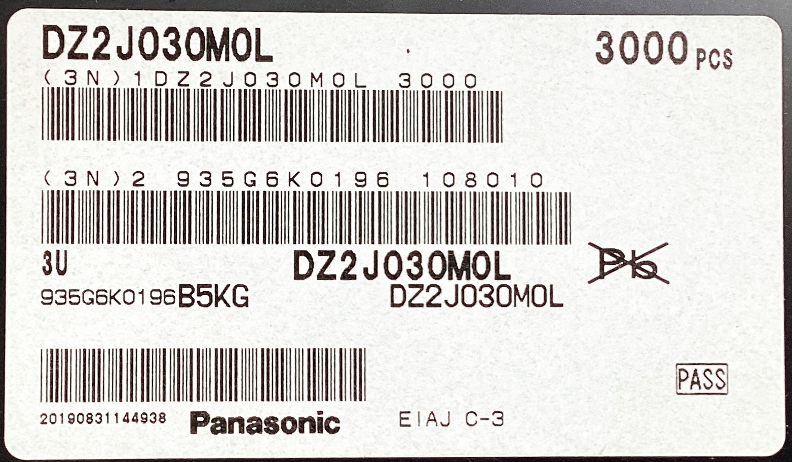 DZ2J030M0L