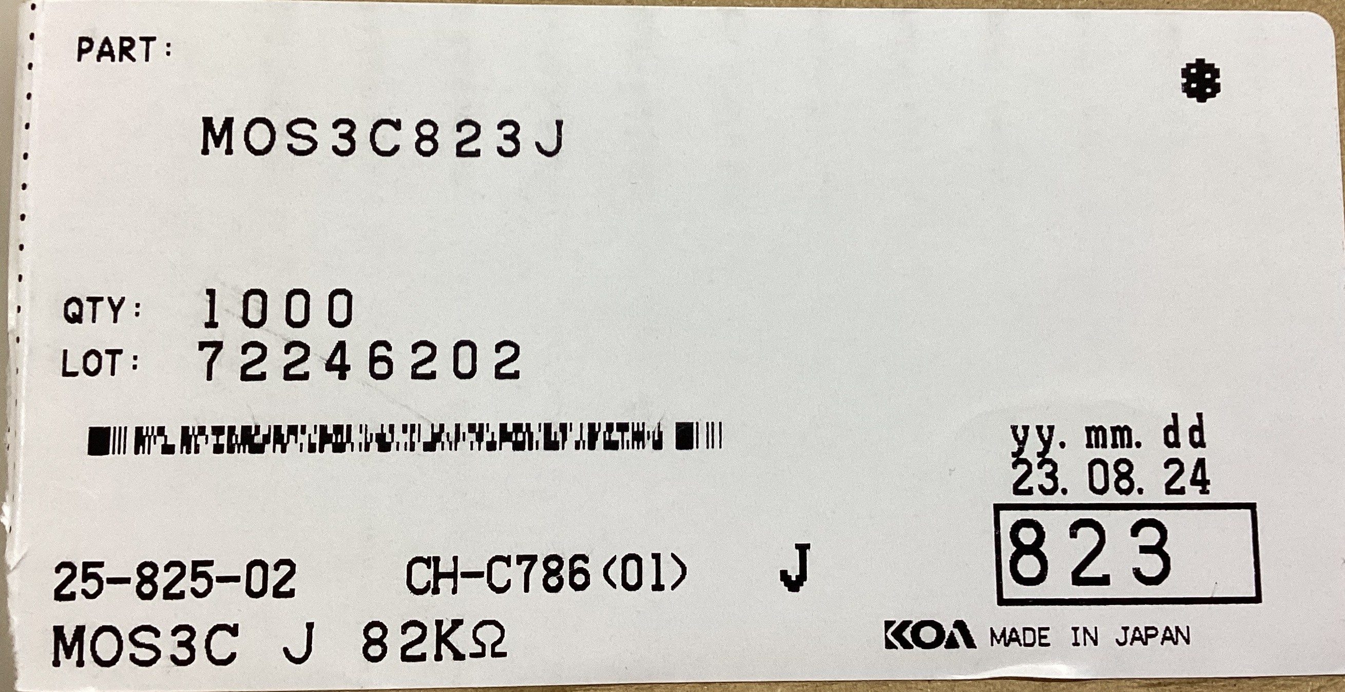 MOS3C823J