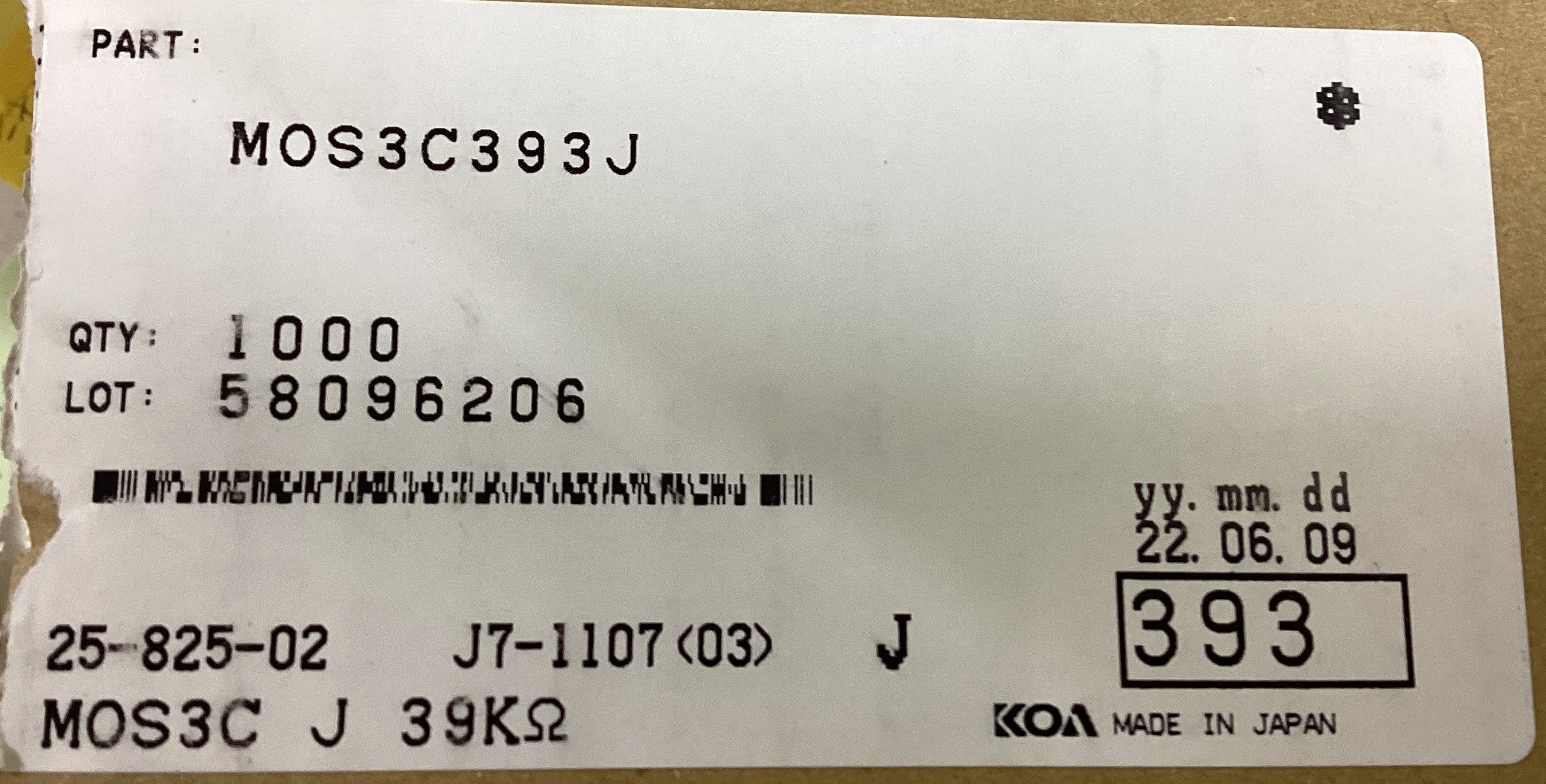 MOS3C393J